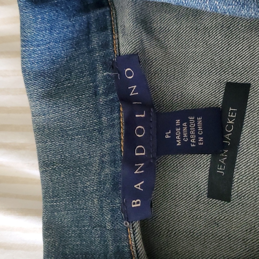 Bandolino Jean Denim Jacket - Picture 3 of 10